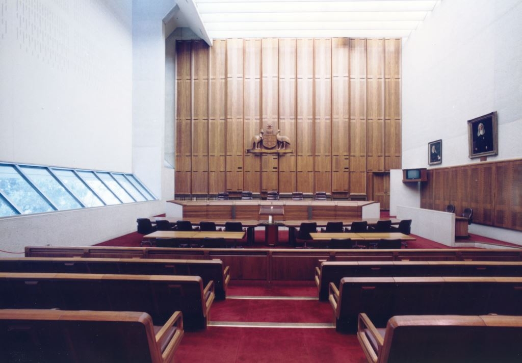 View Court Room 2 - Level 4 South to North view