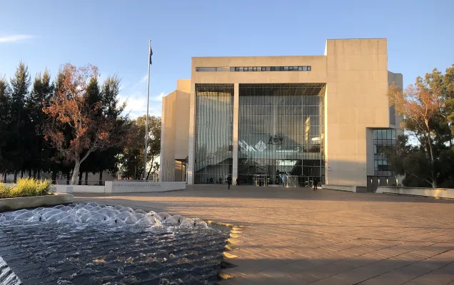 The High Court of Australia Building.